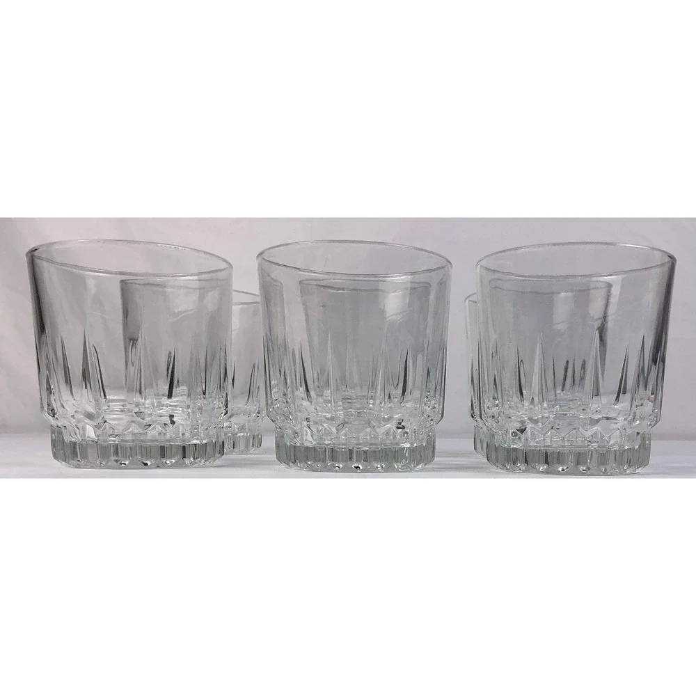 Duralex France Picardie Lowball‎ Glasses Set of 6 Clear 5